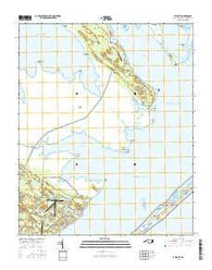 Atlantic North Carolina Current topographic map, 1:24000 scale, 7.5 X 7.5 Minute, Year 2016