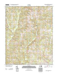 Aurelian Springs North Carolina Historical topographic map, 1:24000 scale, 7.5 X 7.5 Minute, Year 2013