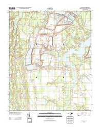 Aurora North Carolina Historical topographic map, 1:24000 scale, 7.5 X 7.5 Minute, Year 2013