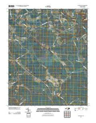 Autryville North Carolina Historical topographic map, 1:24000 scale, 7.5 X 7.5 Minute, Year 2010