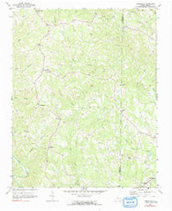 Ayersville North Carolina Historical topographic map, 1:24000 scale, 7.5 X 7.5 Minute, Year 1971