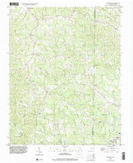 Ayersville North Carolina Historical topographic map, 1:24000 scale, 7.5 X 7.5 Minute, Year 1996