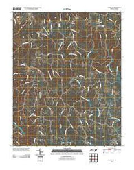 Ayersville North Carolina Historical topographic map, 1:24000 scale, 7.5 X 7.5 Minute, Year 2010