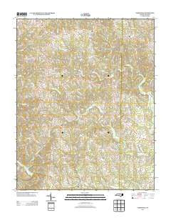 Ayersville North Carolina Historical topographic map, 1:24000 scale, 7.5 X 7.5 Minute, Year 2013
