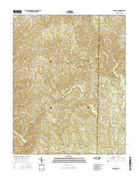 Ayersville North Carolina Current topographic map, 1:24000 scale, 7.5 X 7.5 Minute, Year 2016