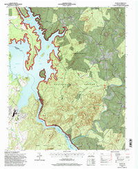 Badin North Carolina Historical topographic map, 1:24000 scale, 7.5 X 7.5 Minute, Year 1994