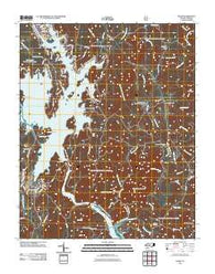 Badin North Carolina Historical topographic map, 1:24000 scale, 7.5 X 7.5 Minute, Year 2011