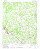 Bakers North Carolina Historical topographic map, 1:24000 scale, 7.5 X 7.5 Minute, Year 1971