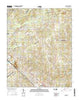 Bakers North Carolina Current topographic map, 1:24000 scale, 7.5 X 7.5 Minute, Year 2016