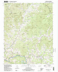 Bakersville North Carolina Historical topographic map, 1:24000 scale, 7.5 X 7.5 Minute, Year 1997