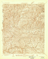 Bakersville North Carolina Historical topographic map, 1:24000 scale, 7.5 X 7.5 Minute, Year 1934