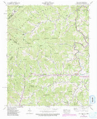 Bald Creek North Carolina Historical topographic map, 1:24000 scale, 7.5 X 7.5 Minute, Year 1939