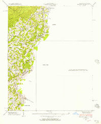Baldwin Gap North Carolina Historical topographic map, 1:24000 scale, 7.5 X 7.5 Minute, Year 1938