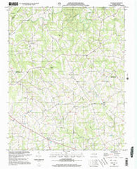 Banoak North Carolina Historical topographic map, 1:24000 scale, 7.5 X 7.5 Minute, Year 2002
