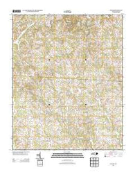 Banoak North Carolina Historical topographic map, 1:24000 scale, 7.5 X 7.5 Minute, Year 2013