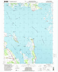 Barco North Carolina Historical topographic map, 1:24000 scale, 7.5 X 7.5 Minute, Year 1999