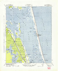 Barco North Carolina Historical topographic map, 1:62500 scale, 15 X 15 Minute, Year 1940