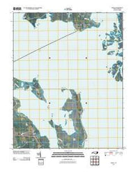 Barco North Carolina Historical topographic map, 1:24000 scale, 7.5 X 7.5 Minute, Year 2010