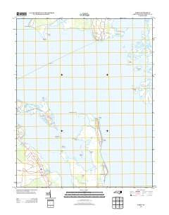 Barco North Carolina Historical topographic map, 1:24000 scale, 7.5 X 7.5 Minute, Year 2013