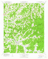 Barnardsville North Carolina Historical topographic map, 1:24000 scale, 7.5 X 7.5 Minute, Year 1946