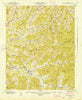 Barnardsville North Carolina Historical topographic map, 1:24000 scale, 7.5 X 7.5 Minute, Year 1947