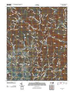 Bat Cave North Carolina Historical topographic map, 1:24000 scale, 7.5 X 7.5 Minute, Year 2010