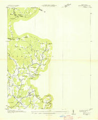 Batcave North Carolina Historical topographic map, 1:24000 scale, 7.5 X 7.5 Minute, Year 1935