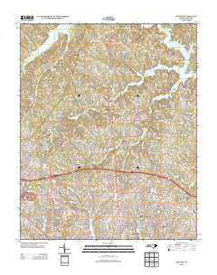 Bayleaf North Carolina Historical topographic map, 1:24000 scale, 7.5 X 7.5 Minute, Year 2013