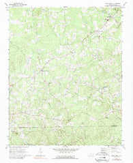 Bear Creek North Carolina Historical topographic map, 1:24000 scale, 7.5 X 7.5 Minute, Year 1970