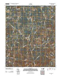 Bear Creek North Carolina Historical topographic map, 1:24000 scale, 7.5 X 7.5 Minute, Year 2010