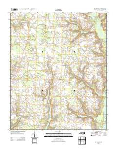 Bearskin North Carolina Historical topographic map, 1:24000 scale, 7.5 X 7.5 Minute, Year 2013