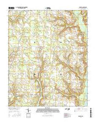 Bearskin North Carolina Current topographic map, 1:24000 scale, 7.5 X 7.5 Minute, Year 2016