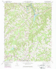 Belews Creek North Carolina Historical topographic map, 1:24000 scale, 7.5 X 7.5 Minute, Year 1969