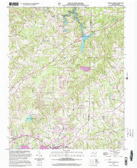 Belews Creek North Carolina Historical topographic map, 1:24000 scale, 7.5 X 7.5 Minute, Year 2000