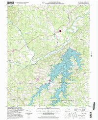 Belews Lake North Carolina Historical topographic map, 1:24000 scale, 7.5 X 7.5 Minute, Year 2000