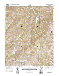Belews Creek North Carolina Historical topographic map, 1:24000 scale, 7.5 X 7.5 Minute, Year 2013