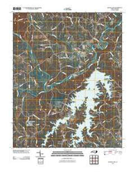 Belews Lake North Carolina Historical topographic map, 1:24000 scale, 7.5 X 7.5 Minute, Year 2010