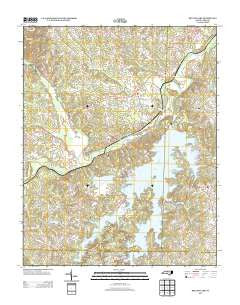 Belews Lake North Carolina Historical topographic map, 1:24000 scale, 7.5 X 7.5 Minute, Year 2013