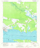 Belhaven North Carolina Historical topographic map, 1:24000 scale, 7.5 X 7.5 Minute, Year 1951