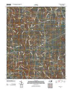 Bennett North Carolina Historical topographic map, 1:24000 scale, 7.5 X 7.5 Minute, Year 2010