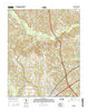 Benson North Carolina Current topographic map, 1:24000 scale, 7.5 X 7.5 Minute, Year 2016