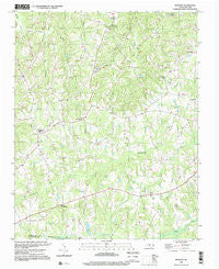 Bethany North Carolina Historical topographic map, 1:24000 scale, 7.5 X 7.5 Minute, Year 1997