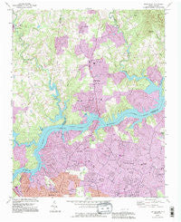 Bethlehem North Carolina Historical topographic map, 1:24000 scale, 7.5 X 7.5 Minute, Year 1993