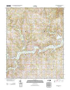 Bethlehem North Carolina Historical topographic map, 1:24000 scale, 7.5 X 7.5 Minute, Year 2013