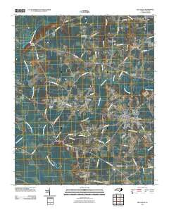 Beulaville North Carolina Historical topographic map, 1:24000 scale, 7.5 X 7.5 Minute, Year 2010