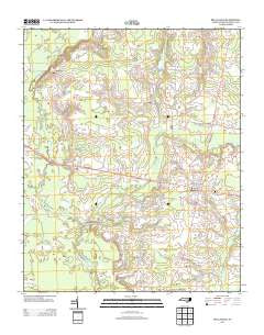 Beulaville North Carolina Historical topographic map, 1:24000 scale, 7.5 X 7.5 Minute, Year 2013