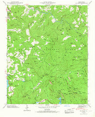 Big Ridge North Carolina Historical topographic map, 1:24000 scale, 7.5 X 7.5 Minute, Year 1946
