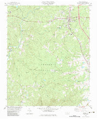Biscoe North Carolina Historical topographic map, 1:24000 scale, 7.5 X 7.5 Minute, Year 1983