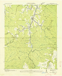 Black Brothers North Carolina Historical topographic map, 1:24000 scale, 7.5 X 7.5 Minute, Year 1935