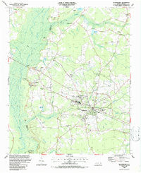 Bladenboro North Carolina Historical topographic map, 1:24000 scale, 7.5 X 7.5 Minute, Year 1986